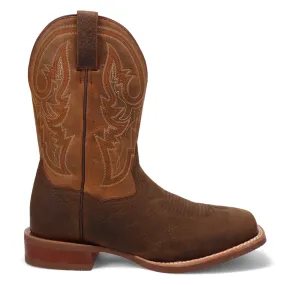 Brigston Embroidered Square Toe Cowboy Boots