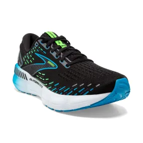 Brooks Mens Trainer Glycerin GTS 20 Black/Hawaiian Ocean/Green